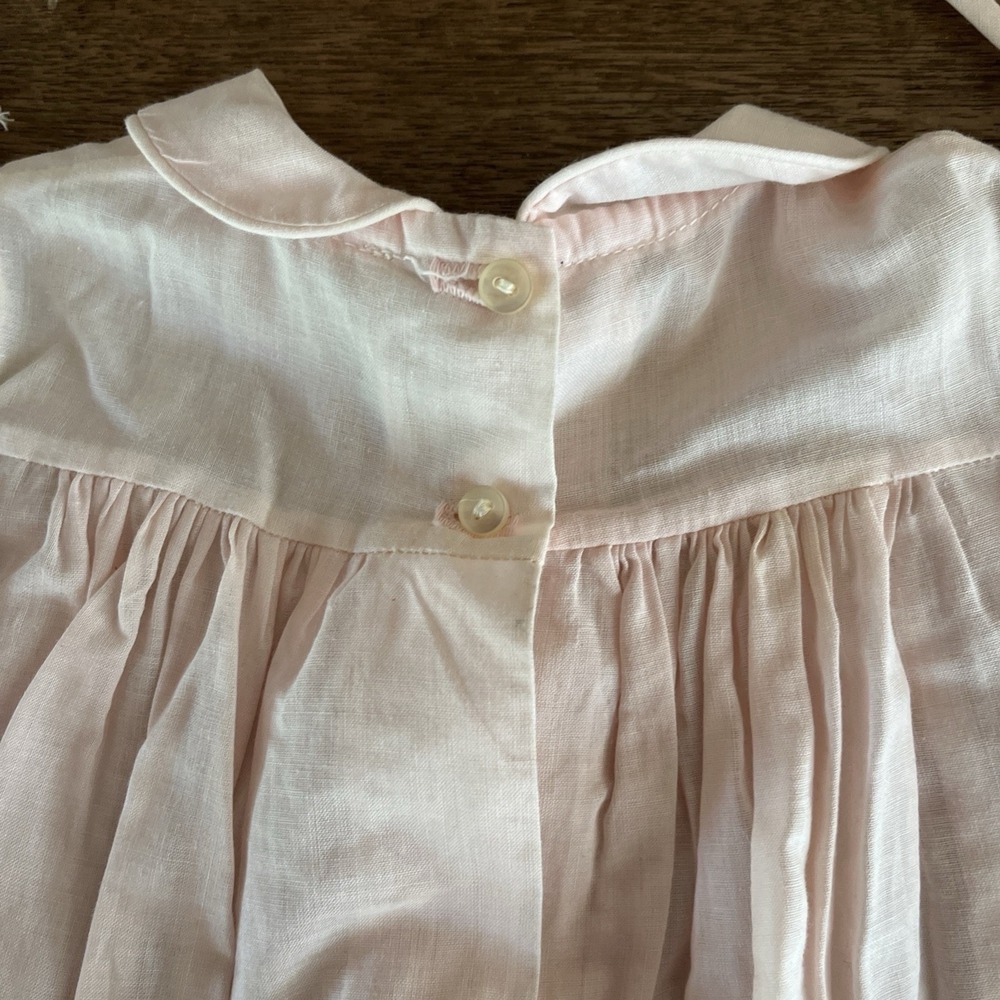 Fawn Fashions Girls Handmade‎ Blouse, Julius Berger Wool Thin Lace Sweater 3-6m - Picture 7 of 16